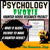 Phobias Haunted Halloween Project for Health & Psychology