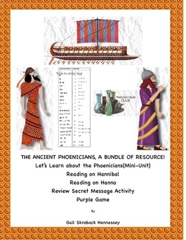 Preview of Phoenicians, A Bundle of Resources!