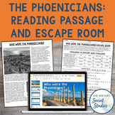 Phoenicians Reading Passage and Escape Room Activity | Anc