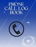 Phone Call Log Book: Telephone Book for Office with Notes