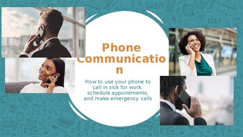 Preview of Phone communication powerpoint