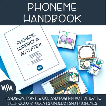 Preview of Phoneme Activities Speech Therapy Handbook