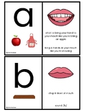 Phoneme Cards letters and phonemes OG/Kid lips/Science of Reading
