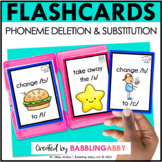 Phoneme Deletion and Substitution Flashcards - Taskcards -