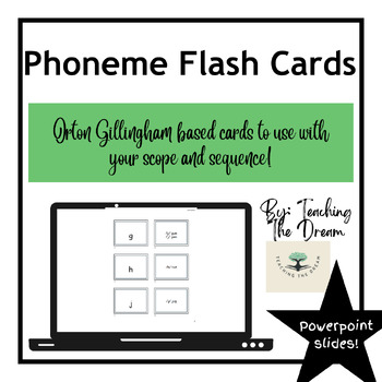 Preview of Phoneme Flash Cards
