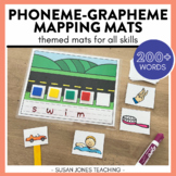 Phoneme-Grapheme Word Mapping Mats // Science of Reading W