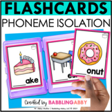 Phoneme Isolation Flashcards - Taskcards - Science of Read