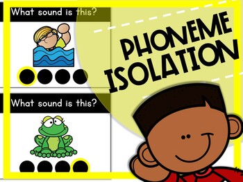 Preview of Phoneme Isolation PowerPoint | Phonological Awareness | Science of Reading