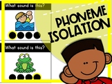Phoneme Isolation PowerPoint | Phonological Awareness | Sc