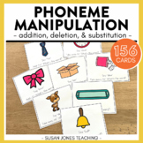 Phoneme Manipulation Cards: Phoneme Addition, Deletion, & 