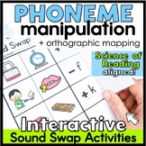 Phoneme Manipulation Activities - Orthographic Word Mappin