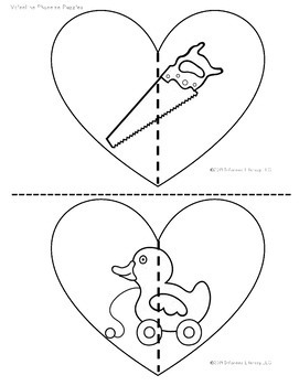 Phoneme Puzzles- Valentine's Day Edition by Informed Literacy | TpT