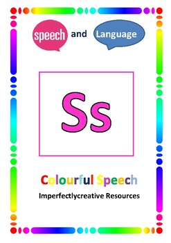 Preview of Phoneme 'S' resources -Initial, Medial and End Position