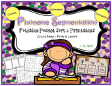Phoneme Segmentation Foldable Pocket Sort & Printables {ce