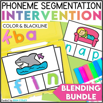 Preview of Phoneme Segmentation and Blending Activities for Intervention & Small Group