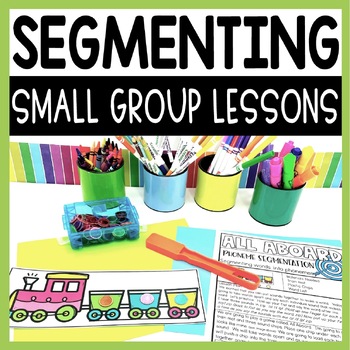 Preview of Segmenting Words Lessons and Games, Phoneme Segmentation Activities