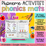 Phoneme Segmentation & Letter Sound Activities - Reading &