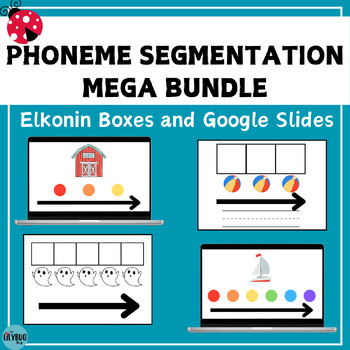Preview of Phoneme Segmentation MEGA BUNDLE // Google Slides, Elkonin Boxes