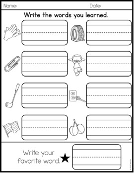 Phoneme Segmentation Practice CCVC L-blend & R-blend Words by Kim's