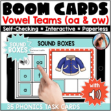 Phoneme Segmentation Sound Boxes | Vowel Teams OA & OW | B