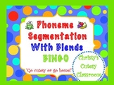 Phoneme Segmentation With Blends Bingo