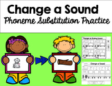 Phoneme Substitution Practice Sheets