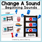 Phoneme Substitution Activities | Change A Beginning Sound