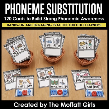 Preview of Phoneme Substitution Activity Cards
