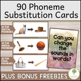 Phoneme Substitution Cards for Change the Sound Phoneme Ma