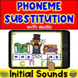 Phoneme Substitution-Changing the Initial Sound with Boom Cards