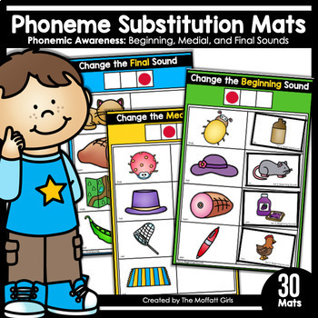 Preview of Phoneme Substitution: Phonemic Awareness