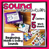 Phoneme Substitution | Sound Substitution Activities and W