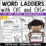 Phoneme Substitution Activities Word Ladders Short Vowels 