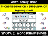 Phoneme Substitution and Deletion: Beginning Sounds - Shor