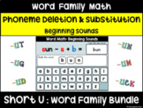 Phoneme Substitution and Deletion: Beginning Sounds - Shor