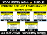 Phoneme Substitution and Deletion: Beginning Sounds - Shor