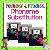 Phoneme Substitution with CVC Words Fluency & Fitness® Bra