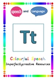 Phoneme 'T' resources - Initial, Medial and End Position