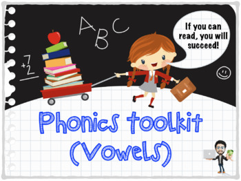 Preview of Phonics Toolkits for Students: Vowels and Consonants Bundle