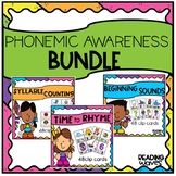 Phonemic Awareness Activities Bundle-Rhyming-Syllables-Beg