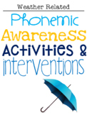 Phonemic Awareness Activities & Interventions - April