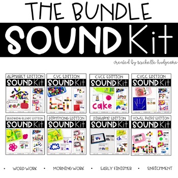 Preview of Phonemic Awareness Activities | STEM Activities BUNDLE