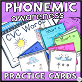 Phonemic Awareness Activities Task Cards for Phoneme Segme