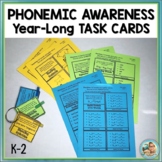 Phonemic Awareness Activities assessment Teacher TASK CARDS