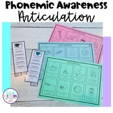 Phonemic Awareness Articulation for Speech Therapy