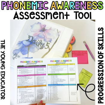Preview of Phonemic Awareness Assessment *PROGRESSION OF SKILLS*