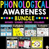 Phonological Awareness Activities and Games BUNDLE | Rhymi
