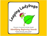 Phonemic Awareness - Beginning Sounds: Leaping Ladybugs