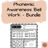 Phonemic Awareness Bell Work - Bundle