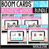 Phonemic Awareness Boom Cards | Blending Words With Blends Bundle